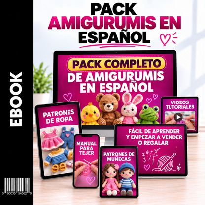 +7000 Patrones de Amigurumis